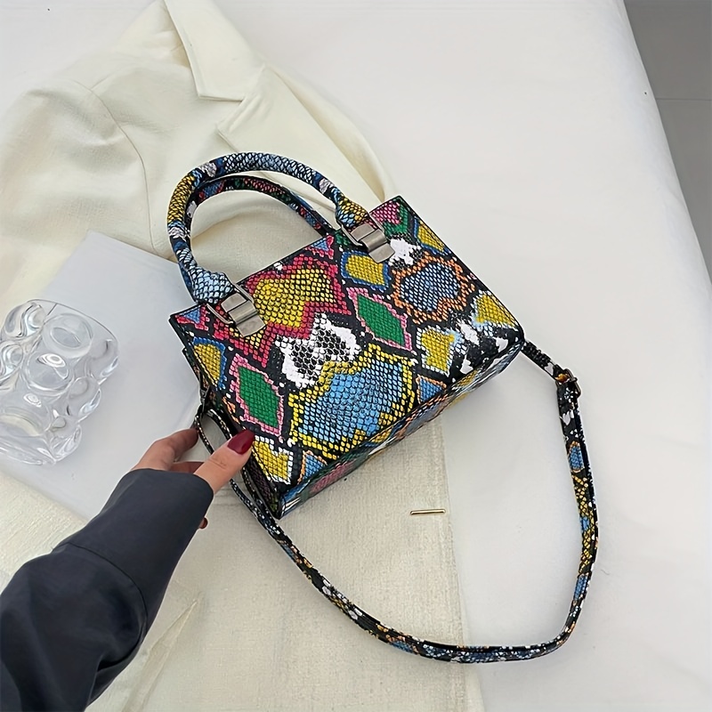 Dolce & Gabbana Crocodile Print Handbags