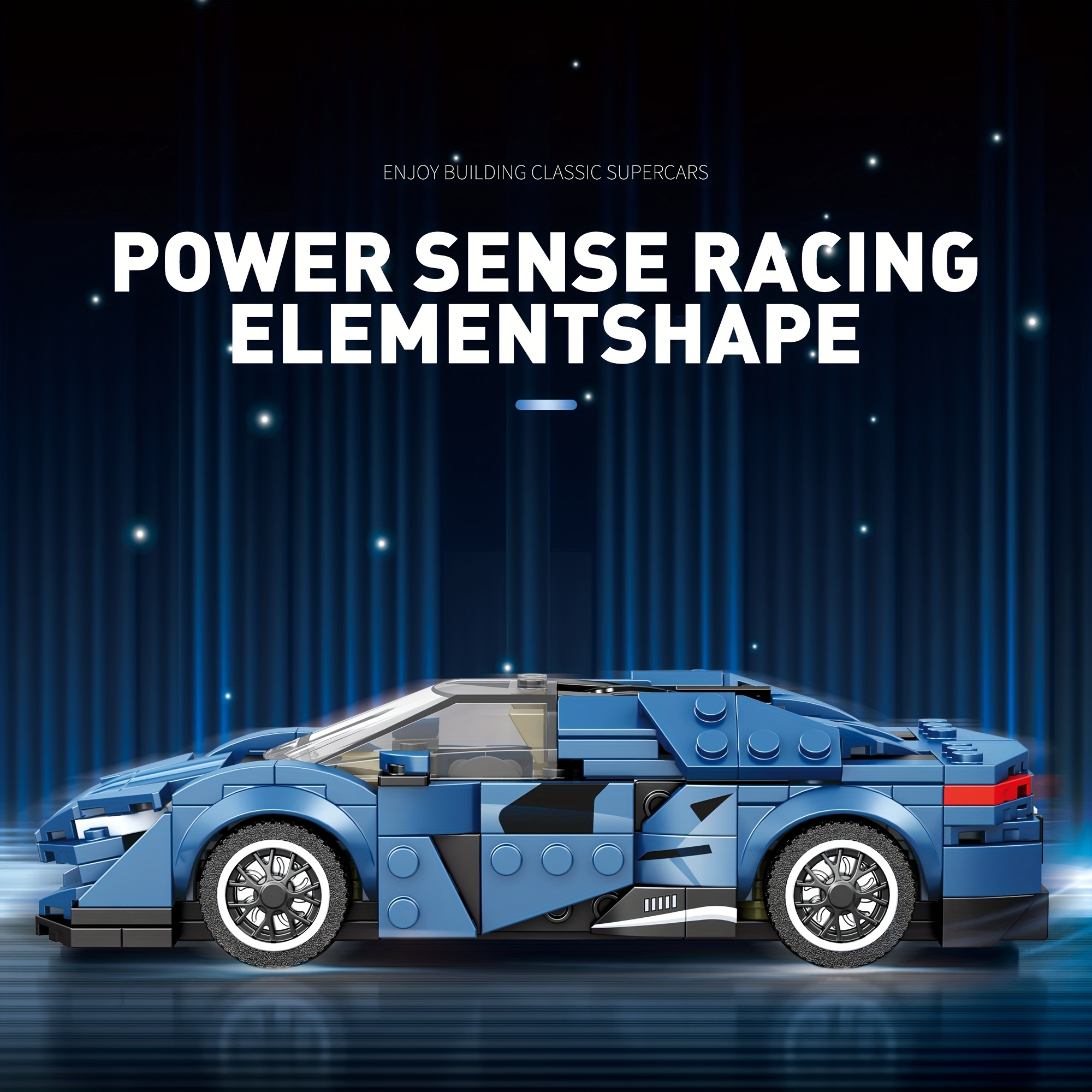 DIY Car Model Building Blocks 3D Puzzle Toy Car Ornaments