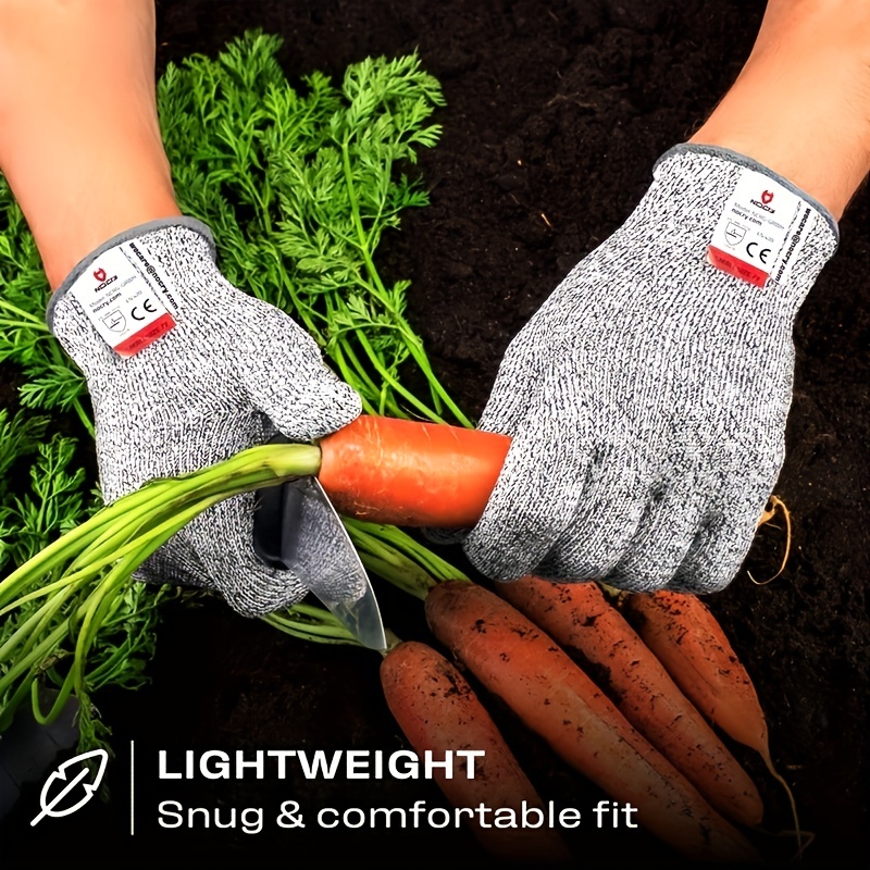 NoCry Cut Resistant Gloves High Performance Cut Level 5 food safe