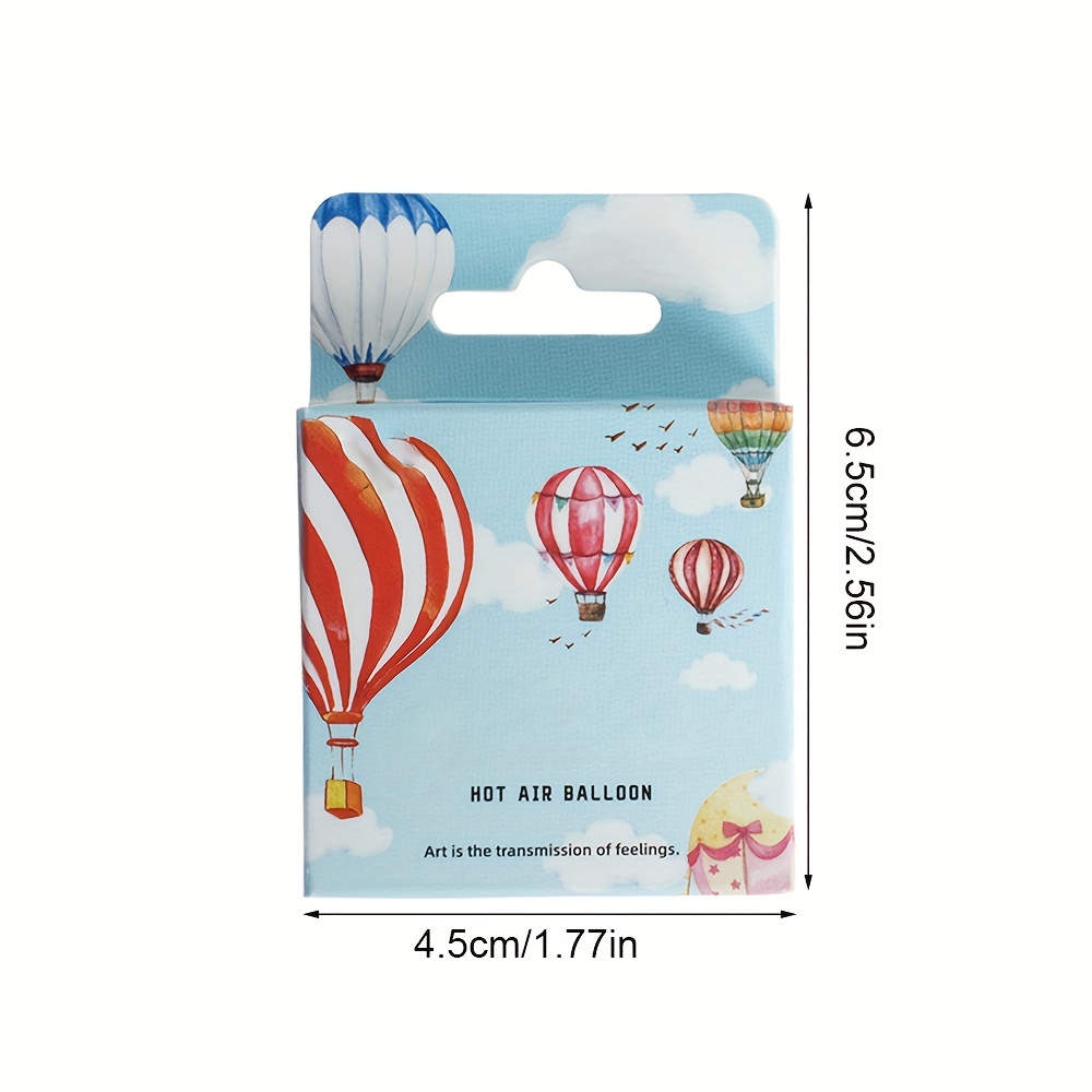 Hot Air Balloons Self adhesive Box Stickers Suitable For Diy - Temu