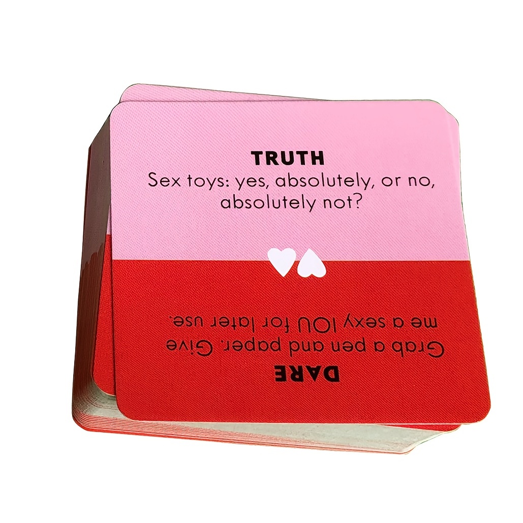 Bedroom Truth Or Dare Card Game Giochi Hot Amanti 60 Carte - Temu