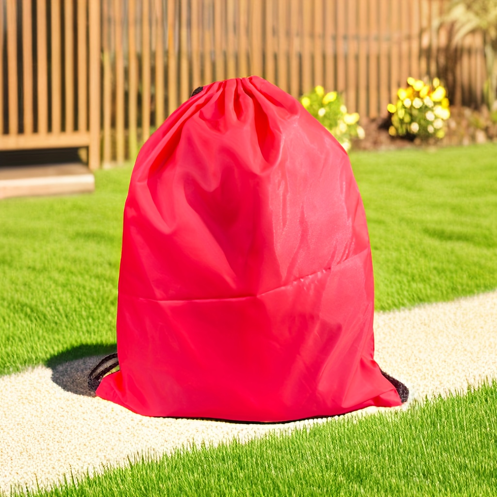 6pcs drawstring backpacks durable fabric Temu