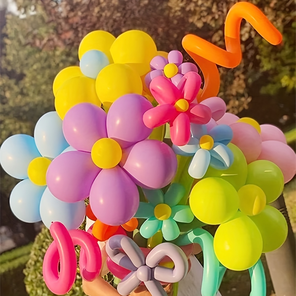 50pcs Modelado de globos largos Globos mágicos de látex retorcidos