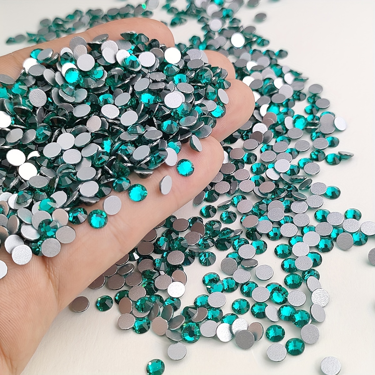 Transparent Light Blue Rhinestones (1.5mm ) For Diy Craft - Temu