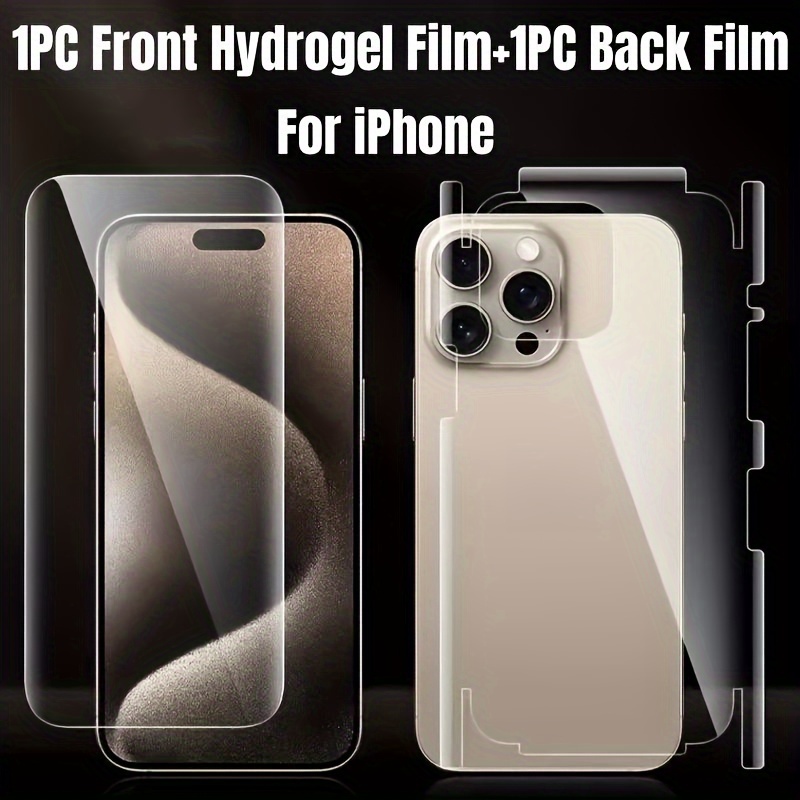 Hydrogel Film For iPhone 14 Pro Max Back Side Screen Protector