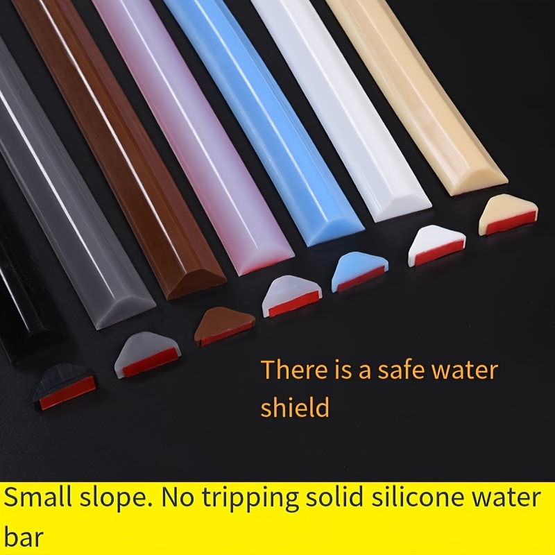 Self adhesive Silicone Bendable Water Retaining Strip - Temu