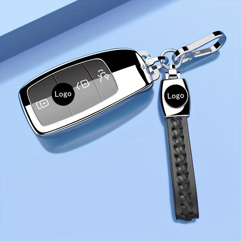COMPONALL Funda para llave de llavero Mercedes Benz Benz CEMS CLS CLK GLK  GLC G Class Premium Soft TPU Protección completa Smart Remote sin llave