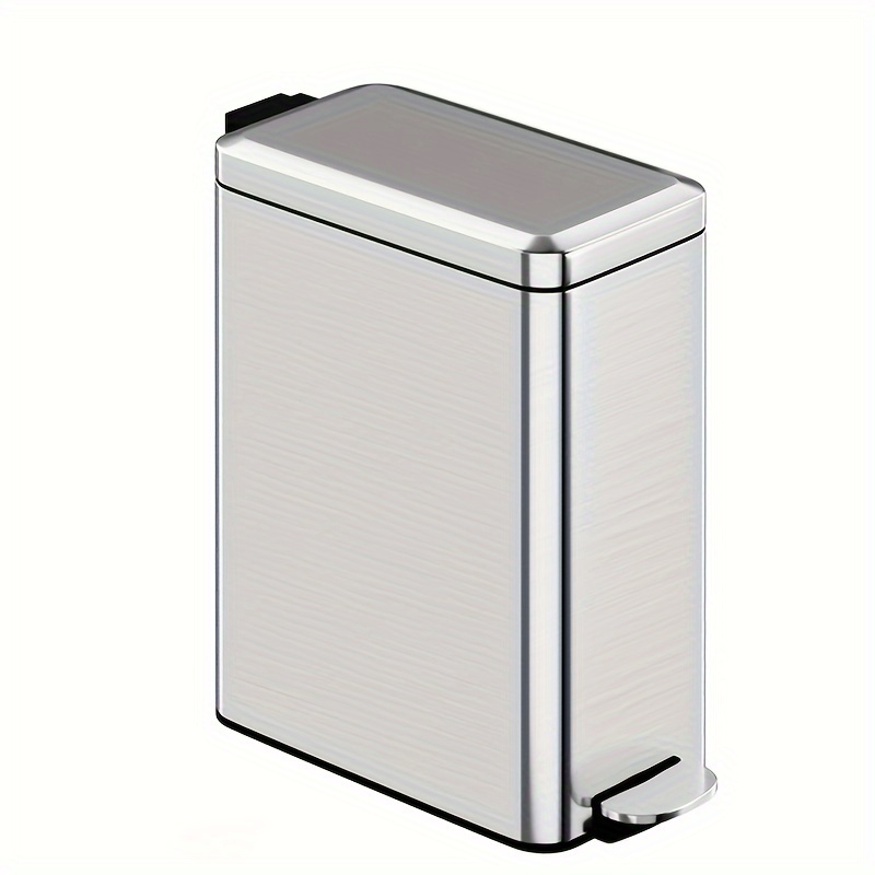  BNNP Indoor Trash Can Super Large Capacity Stainless Steel Trash  Can 50L Office Home Kitchen Outdoor Indoor Foot-Type Sortable Trash Can  Kitchen Garbage Cans (Color : Gold) : Home & Kitchen