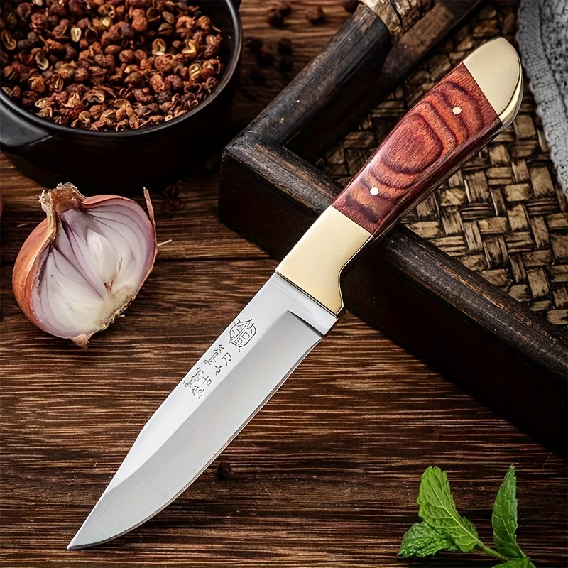 1pc Household Kitchen Knife Stainless Steel Meat - Temu