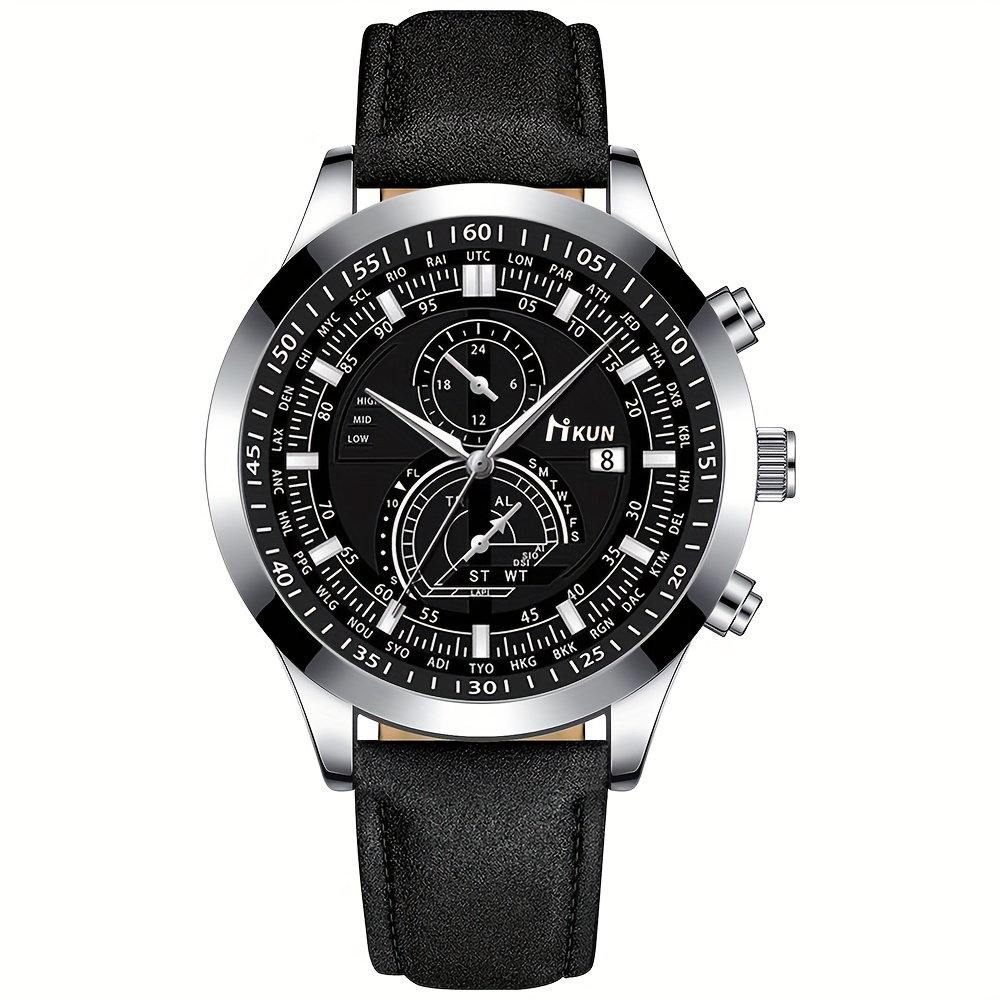 Reloj negro mate online hombre