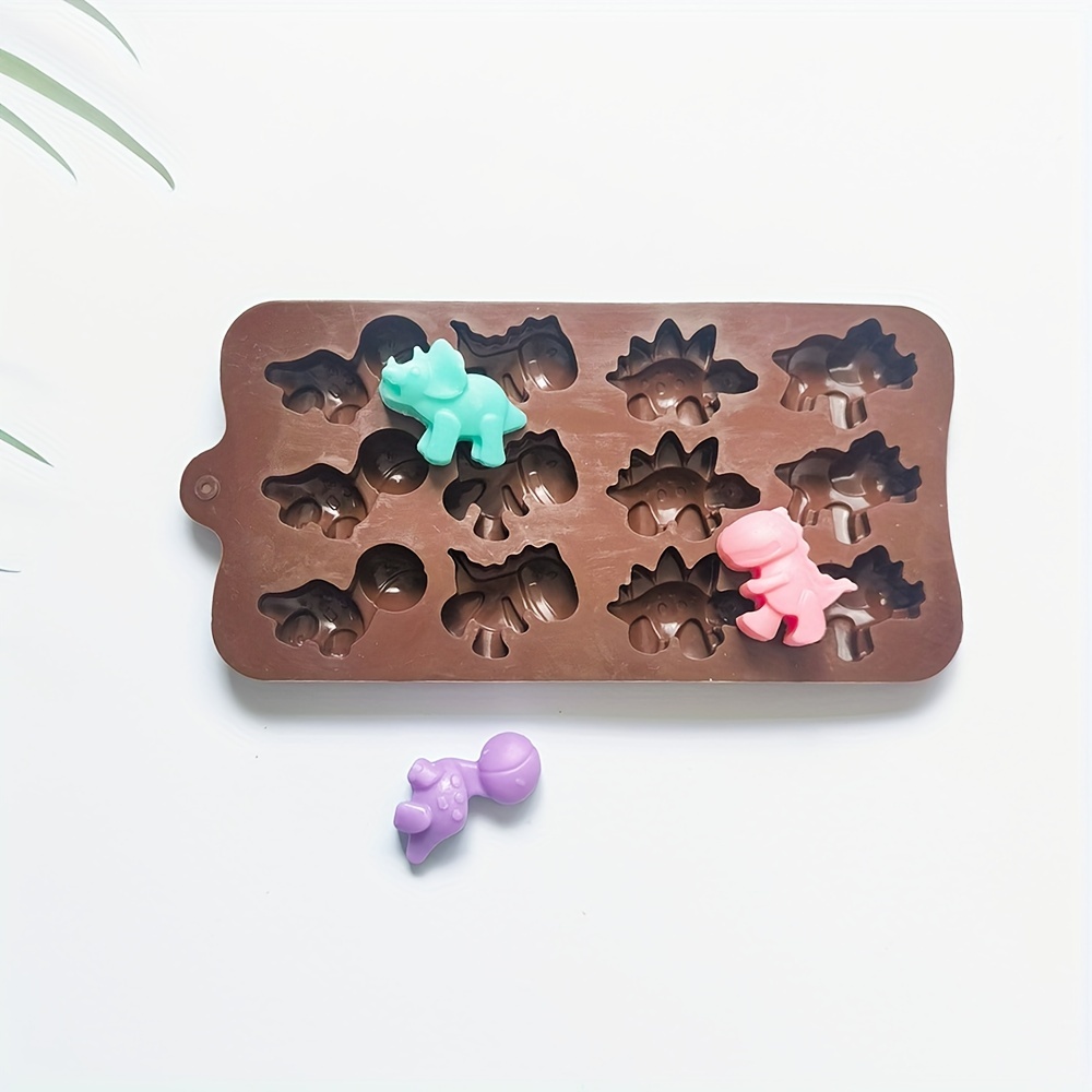 1pc Cartoon Dinosaur Design Ice Cube Tray