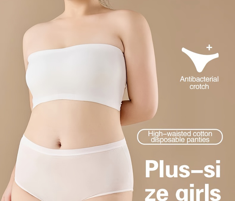 Women's Disposable Underwear Pure Cotton Female Underwear - Temu