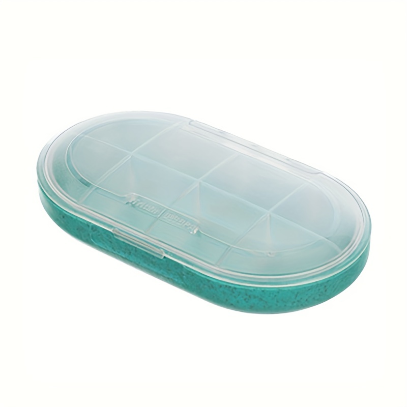 Portable Travel Pill Box with 3, 4, 8 Grids for Vitamins