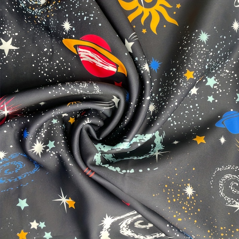 Space Pattern Luggage Case Cover Elastic Protector Travel