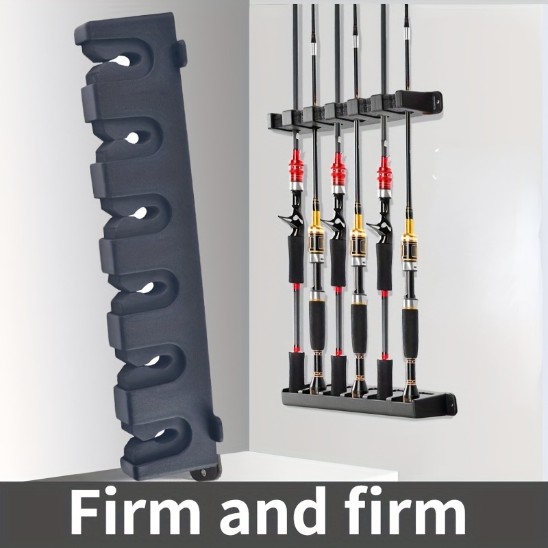 

Organize Your Fishing Gear With This Wall-mounted Fish Rod Rack!