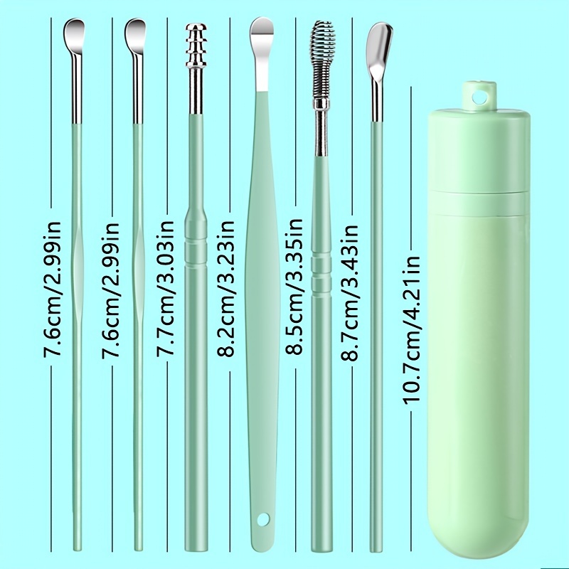 Baby Ear Cleaner, Ear Wax Removal Tool For Kids Ear, Earpick Cleaning Stick  Kit, Earwax Remover Clean Your Ears Tool Curette Spoon - Temu Italy