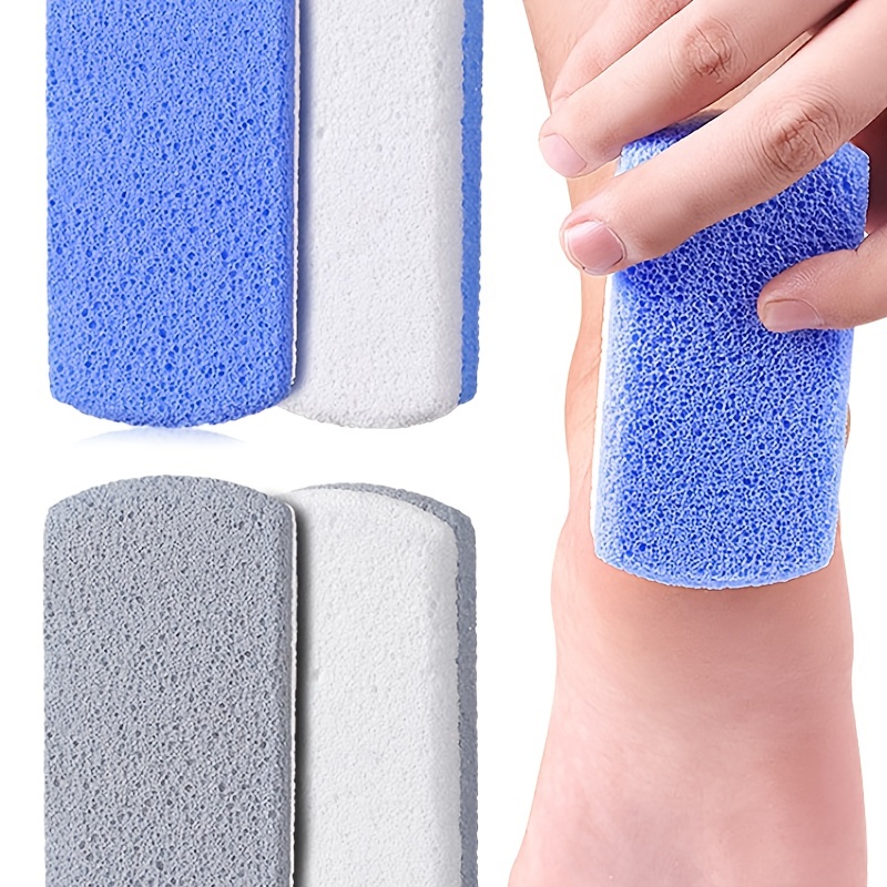 2PCS Natural Pumice Stone, Asqraqo Lava Pedicure Tools Hard Skin Callus  Remover For Feet And Hands - Foot File Exfoliation To Remove Dead Skin, And