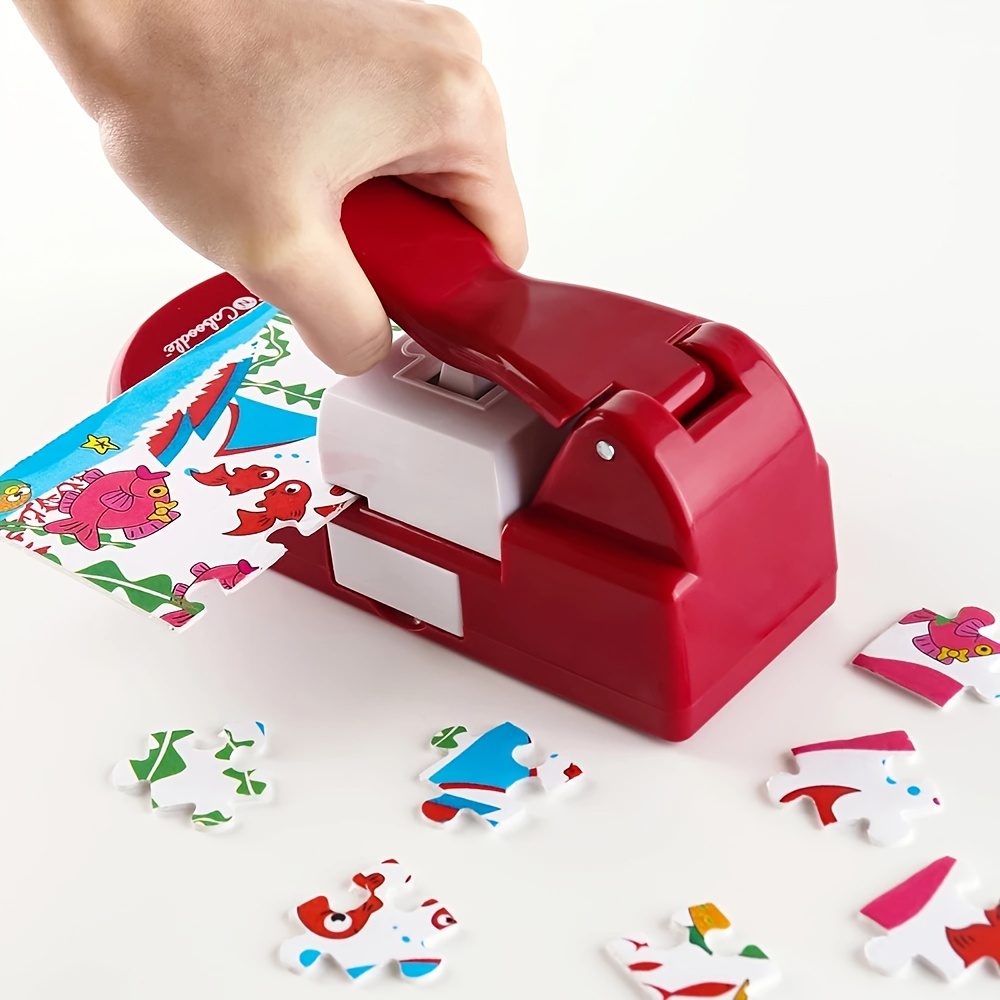 Manual Puzzle Making Machine Paper Puncher Home Puzzle Maker Embossing