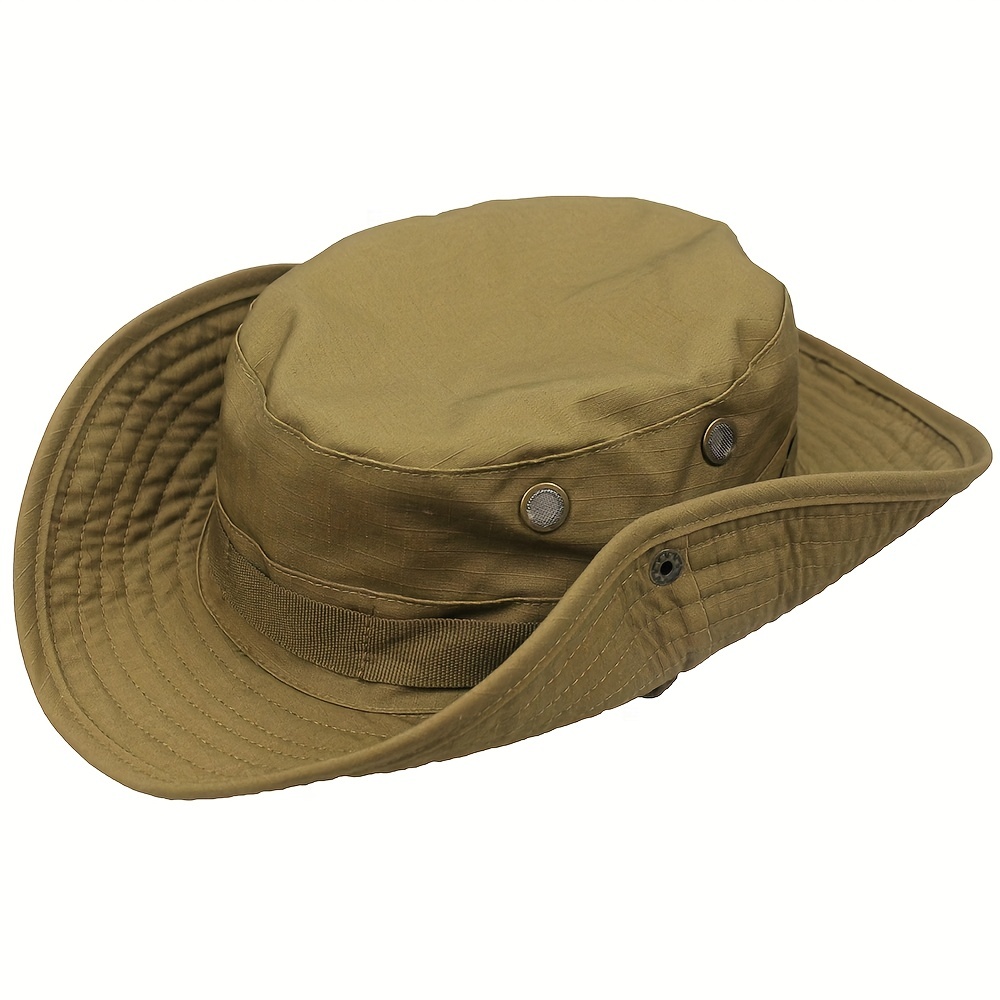 1pc Military Tactical Bucket Hat Wide Brim Hat Thickened Camouflage Hat  Foldable Soft Hat For Outdoor Hiking Camping Hunting Fishing