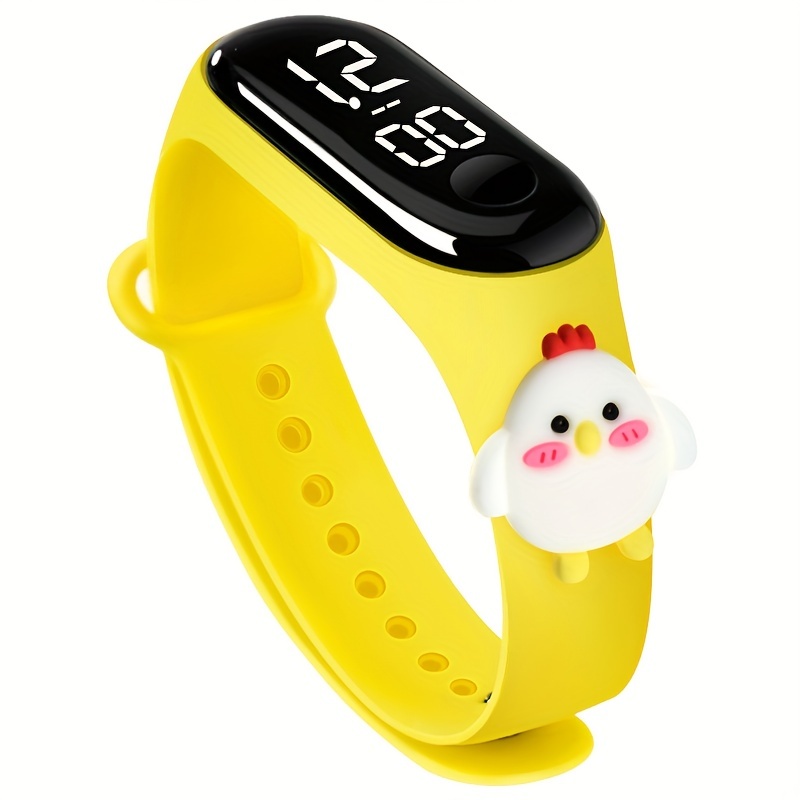 Cartoon Touch Screen Tracker Silicone Watch Decorative Accessories