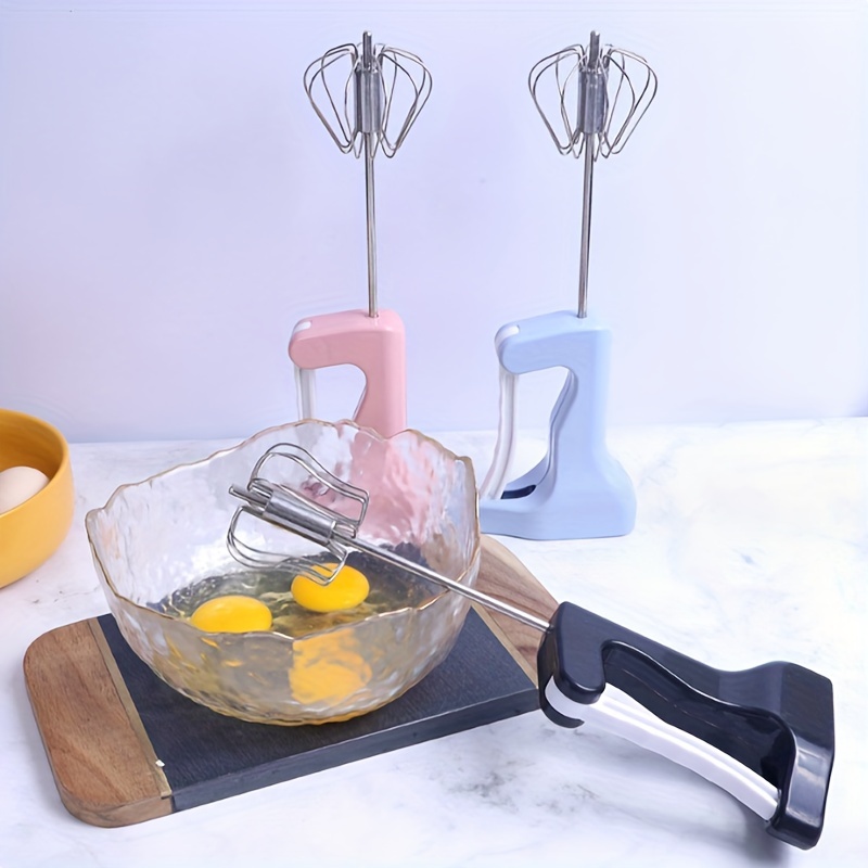 Hand Push Whisk Semi automatic Egg Whisk Stainless Steel Egg - Temu