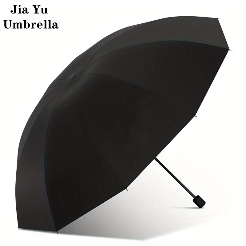 

Outdoor Travel Large Folding Manual Umbrella, Rain Or Shine Dual-use Umbrella