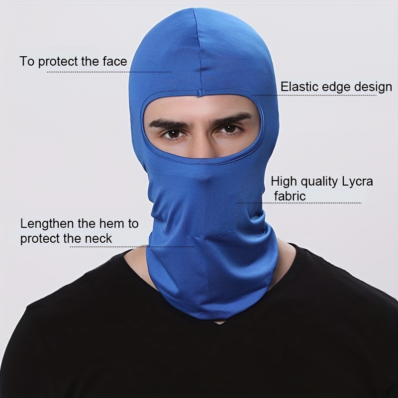 Balaclava Tactical Hood Full Face Mask Breathable Balaclava for Fishing  Cycling