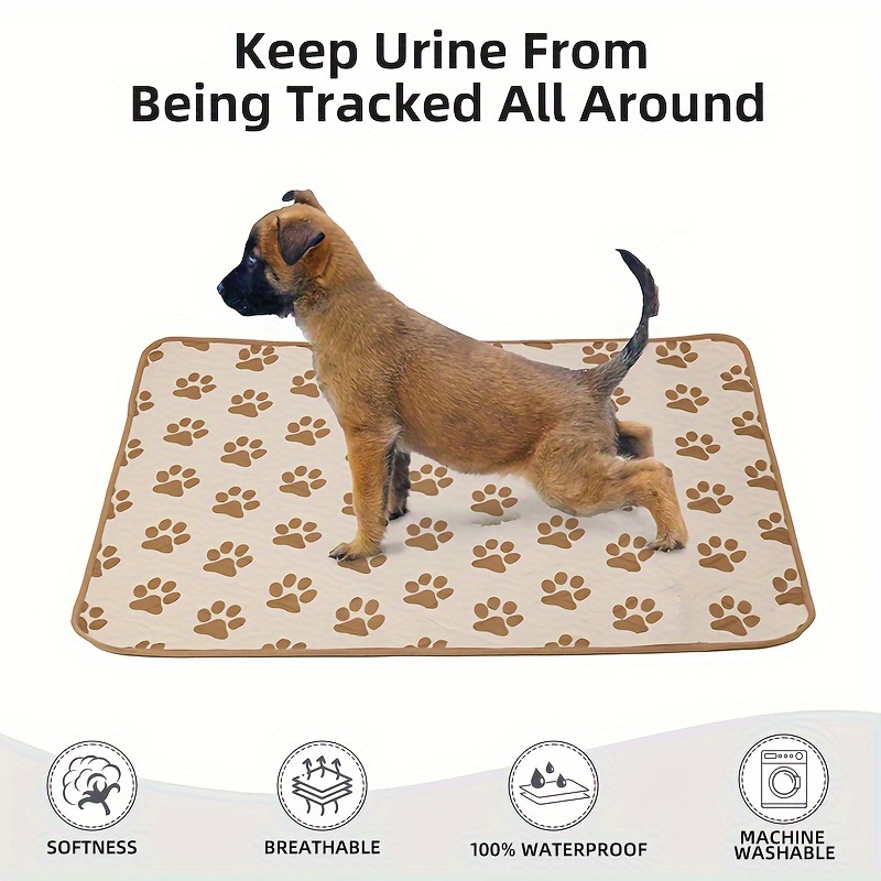 Breathable And Water absorbing Pet Urine Pad Non slip And - Temu