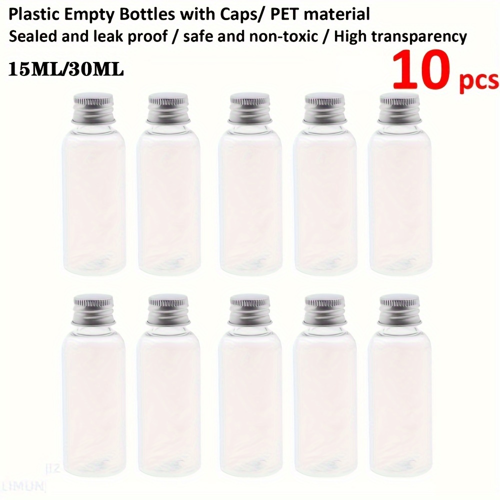 Empty Plastic Juice Bottles With Leak proof Clear Water - Temu