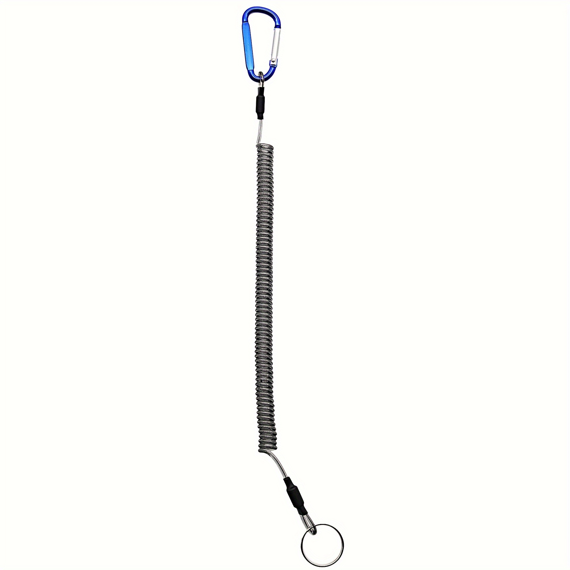 Durable Retractable Fishing Lanyard Coiled Spring Spiral - Temu