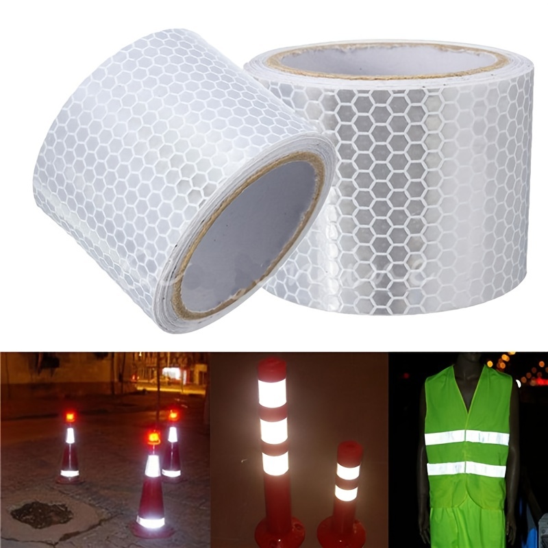 SALE 5cm*300cm Car Arrow Reflective Tape Decoration Stickers Car Warning  Safety Reflection Tape Film