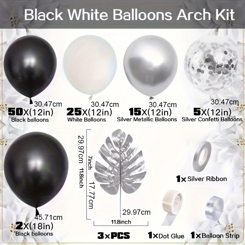 Balloon Arch Garland Kit Confetti Balloon Decoration