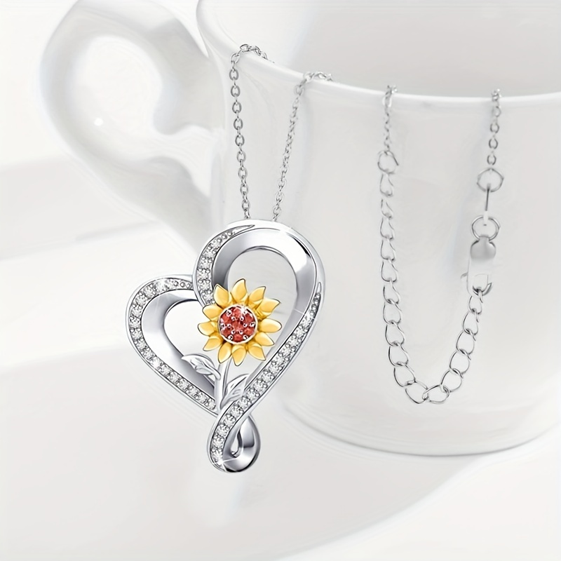 Collier Pendentif Exquis Pour Homme, Collier De Luxe En Cristal De  Tournesol, Élégant Cadeau De Mariage Et Dengagement Pour Petit , Mari, Papa, Ne Manquez Pas Ces Bonnes Affaires