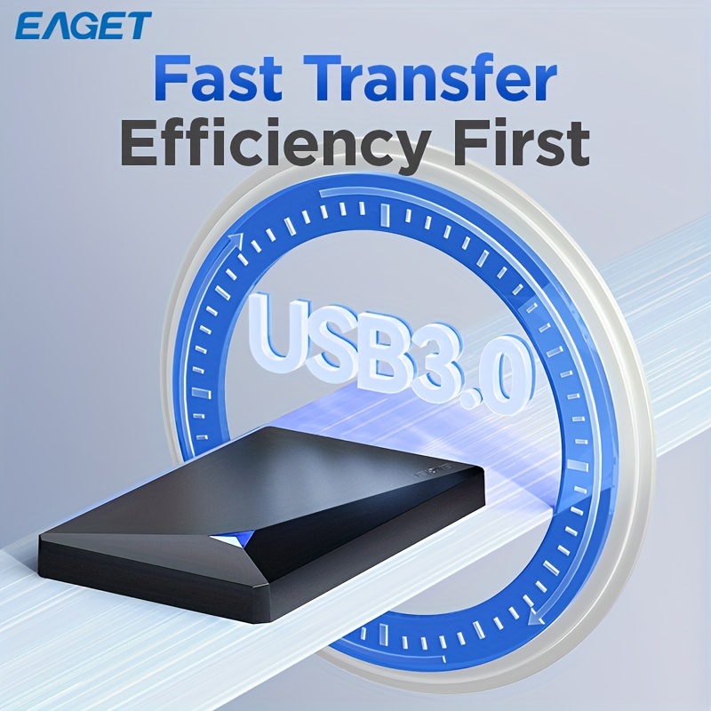 EAGET G20 External Hard Drive USB 3.0 Portable 500GB 320GB 250GB Solid State Mechanical Hard Drive For Laptops Smartphone Computer For
PS4 PC MAC TV