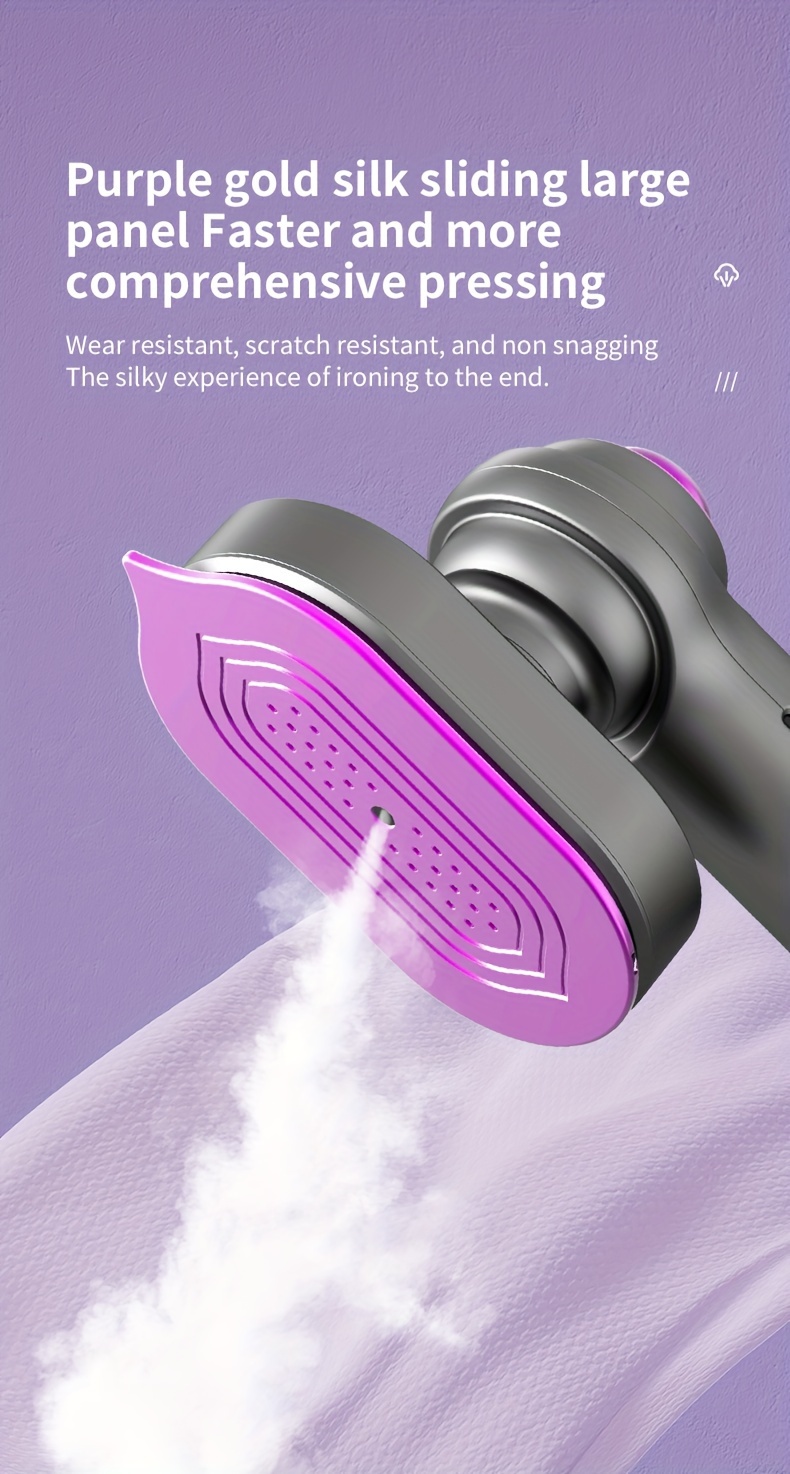 Purple Easy Steam Compact Iron