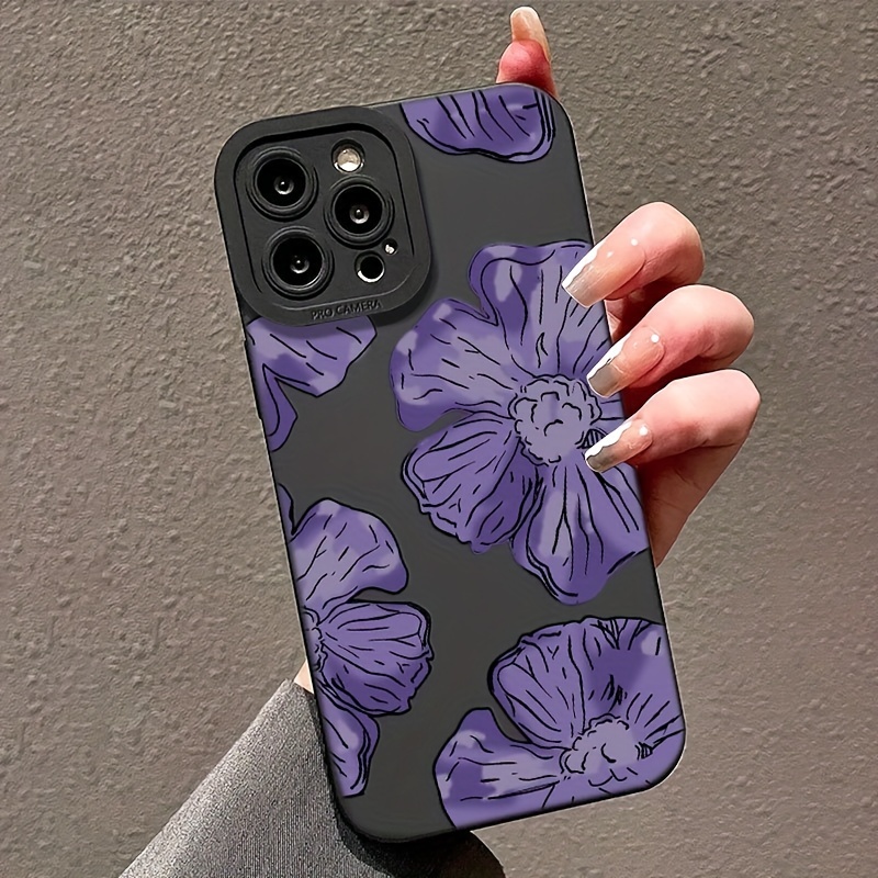 Funda para móvil - Funda con estampado de flores Flower Case