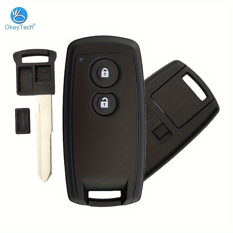 Car Key Protection 1 Bouton Silicone Voiture Télécommande Porte-clés Housse  Coque pour Renault Twingo Clio