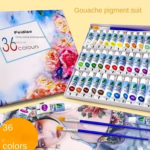 Marie's Gouache Paint 12 Colors 18 Colors 24 Colors Painting - Temu