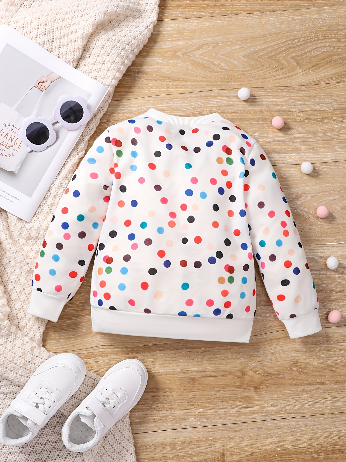 kids polka dot shirt