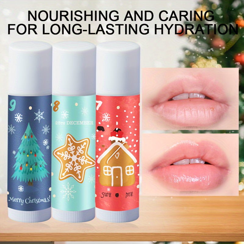 Merry, Merry Christmas] Hydrate, Nourish & Reduce Fine Lines With  Transparent Lip Care Oil - Non-greasy & Long-lasting! - Temu