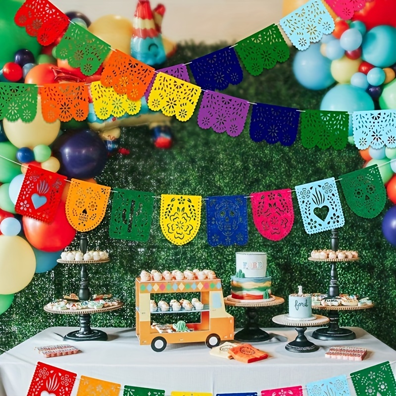 Mexican Fiesta Party Decorations for Birthday Mexica Carnival Cinco De Mayo  Party Decor