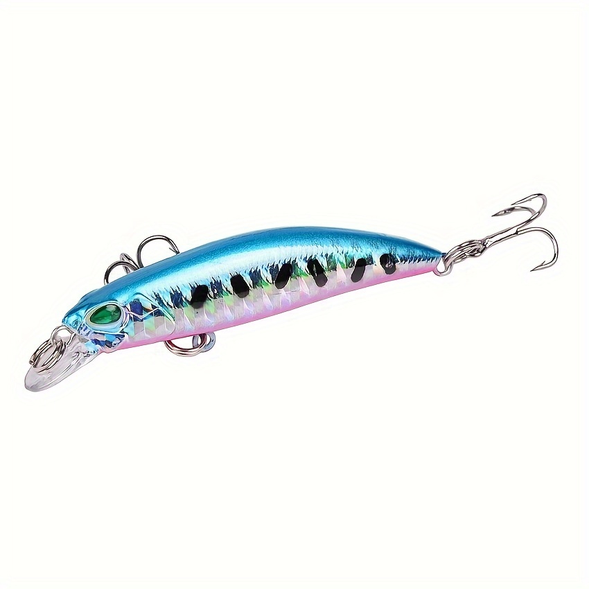 Small Gray Fish Simulation Soft Bait With Hook - Realistic Lure