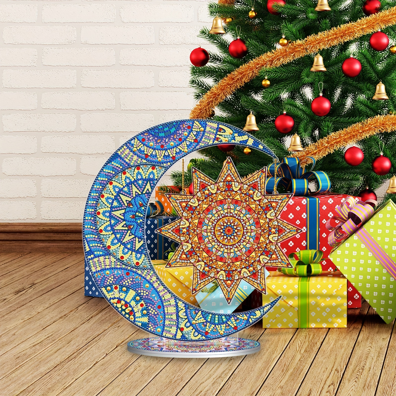 5D DIY Diamond Painting Ornaments Double Sided Crystal Painting