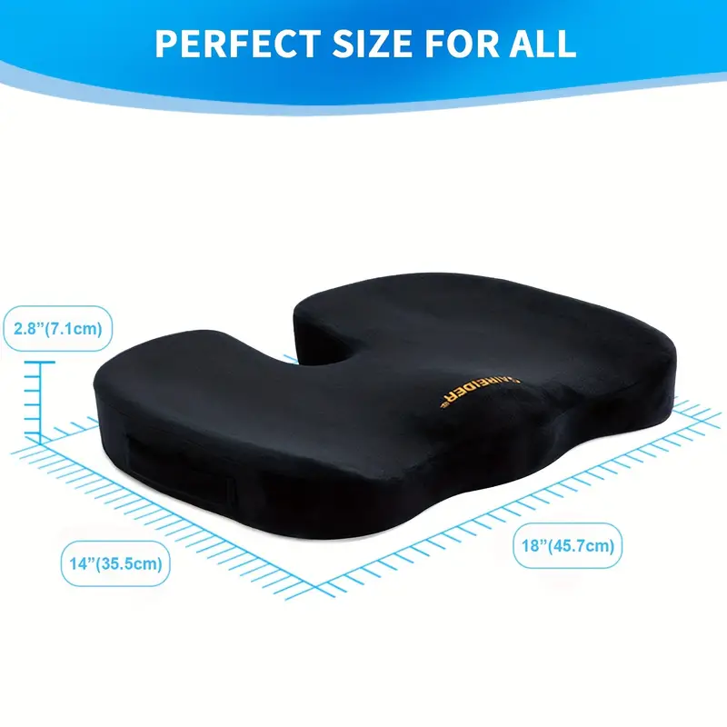 U-Shape Sciatica Pain Relieve Gel Foam Seat Cushion