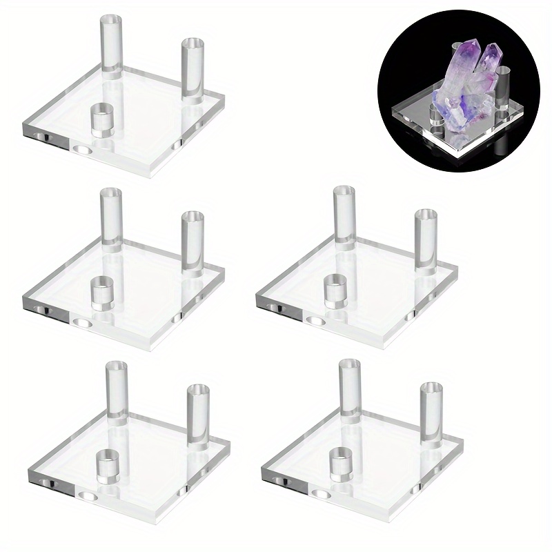Clear Acrylic Display Stand Three peg Display Easel Stands - Temu