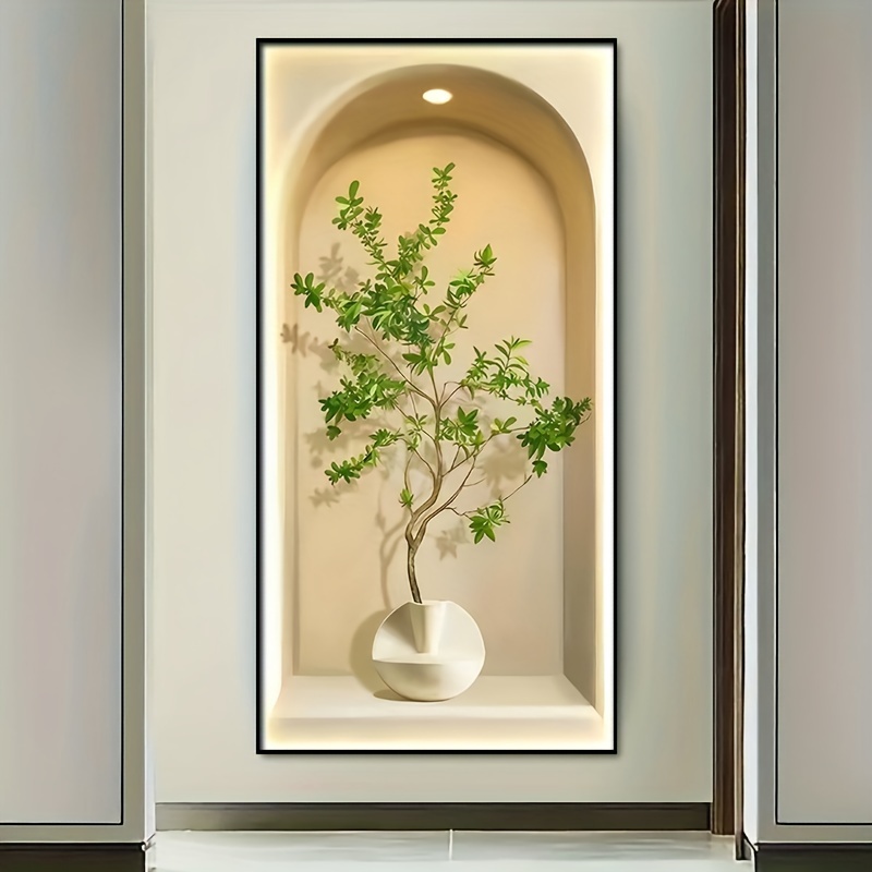 6pcs 7 9 11 8in Decorative Modern Garden Wall Art Painting Wall Art