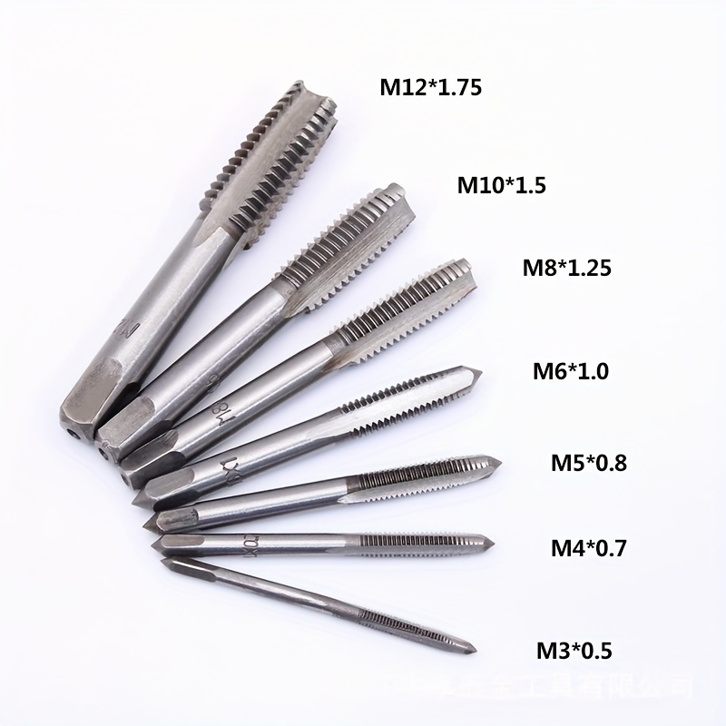 Complete Threading Tool Set: Pipe Tap Hss 1/8 3/4 For Metric - Temu