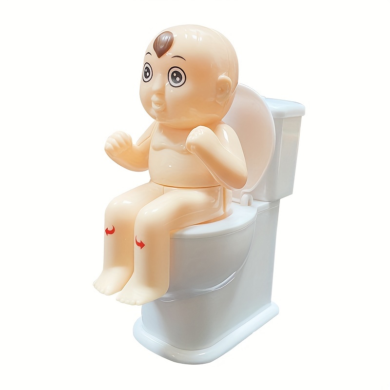Asiento de inodoro extraño y complicado, regalos divertidos, juguete de  broma antiestrés para niños Ehuebsd libre de BPA