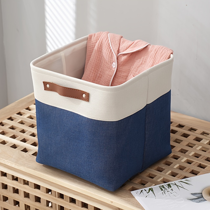 Storage Baskets For Organizing Fabric Organization Bins For - Temu