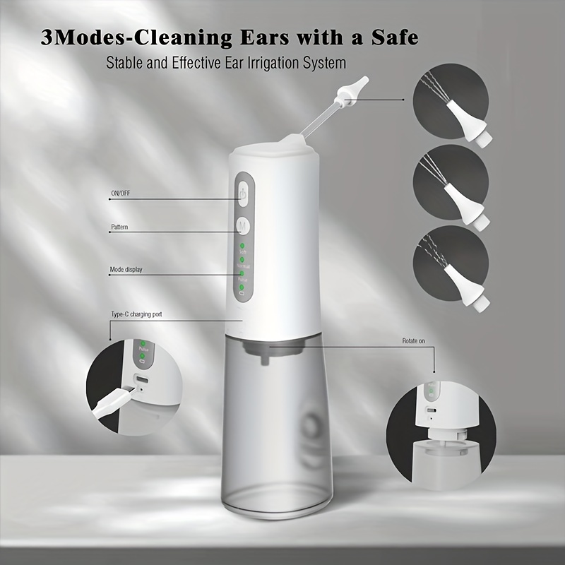  Limpiador eléctrico de limpieza de canal auditivo
